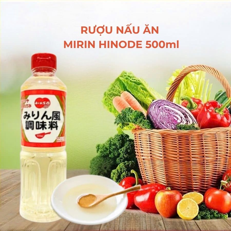 GIẤM NẤU ĂN MIRIN HINODE 500ML