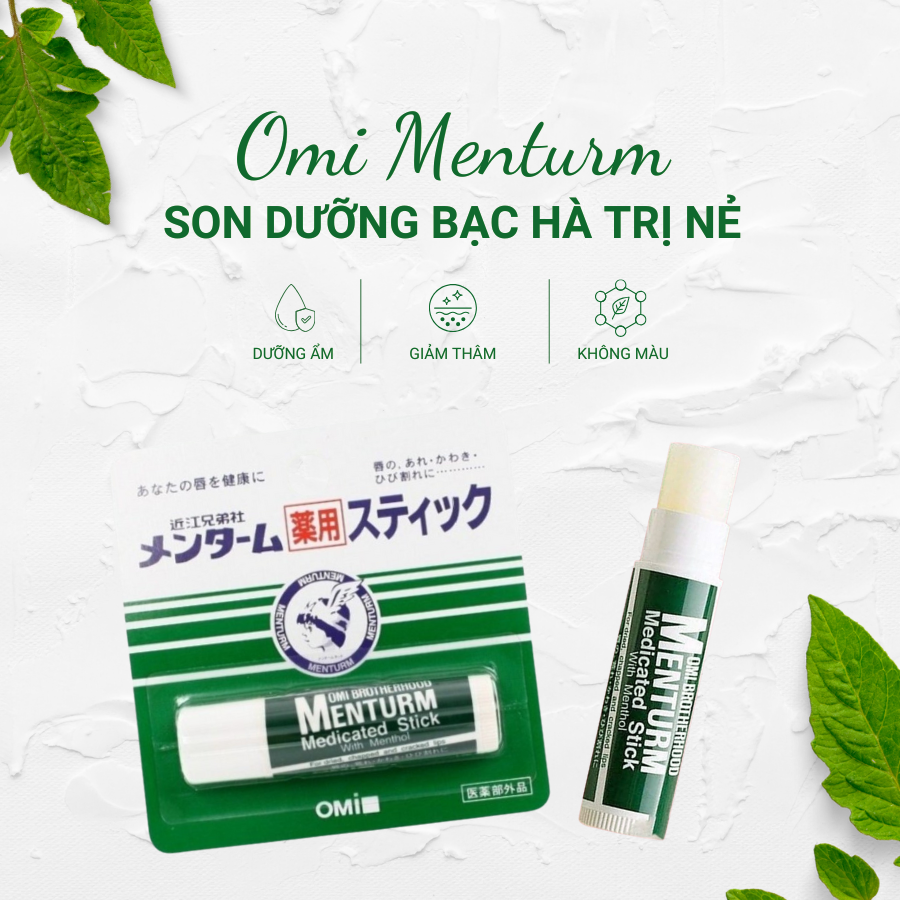 SON DƯỠNG OMI BROTHERHOOD MENTURM HƯƠNG BẠC HÀ
